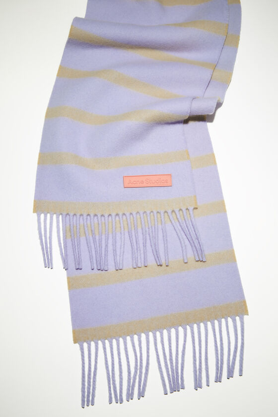 (image for) Convenient Wool scarf pink label - Narrow